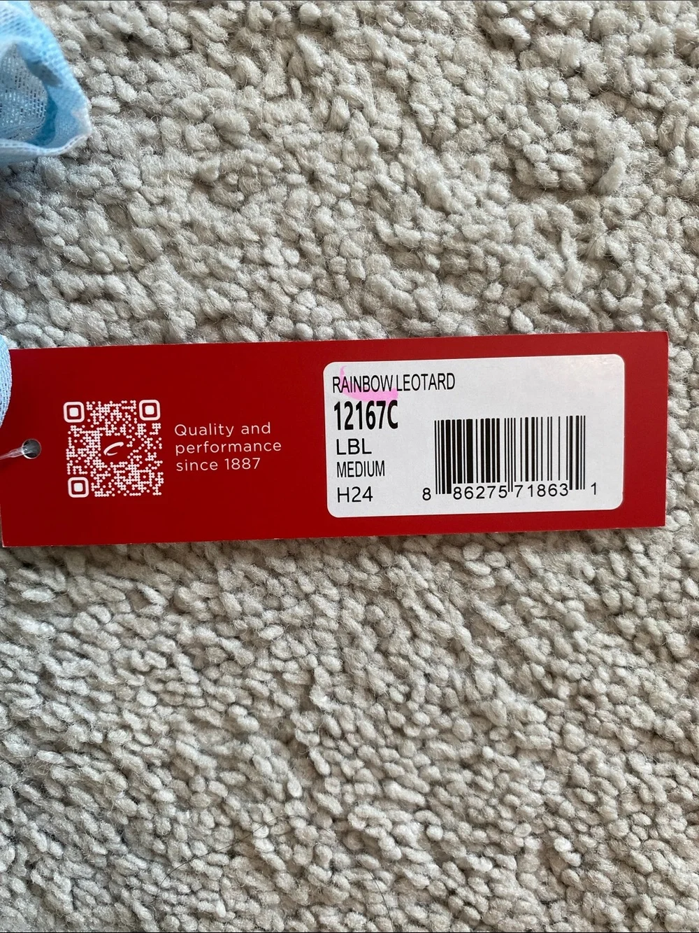 Girls Capezio Leotard size Medium
